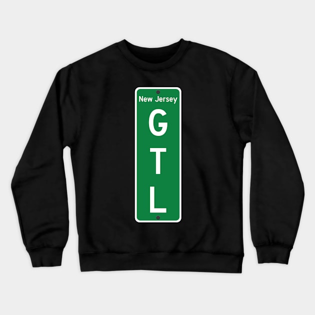 GTL Mile Marker - Gym Tan Laundry Crewneck Sweatshirt by WalkDesigns